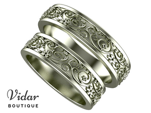 His And Hers Matching Wedding Bands