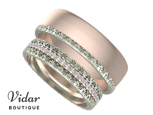 Matching Wedding Bands His And Hers