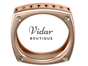 morganite mens wedding bands