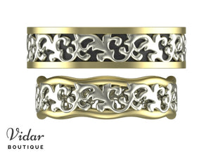 Matching Wedding Bands His And Hers