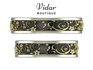 Unique Matching Wedding Rings