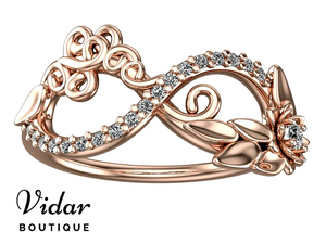 Rose Gold Wedding Band