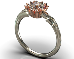 Flawless Diamond Engagement Ring