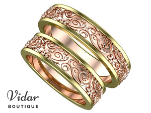 Wedding Rings His And Hers Matching Sets