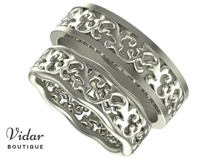 Unique Matching Wedding Bands