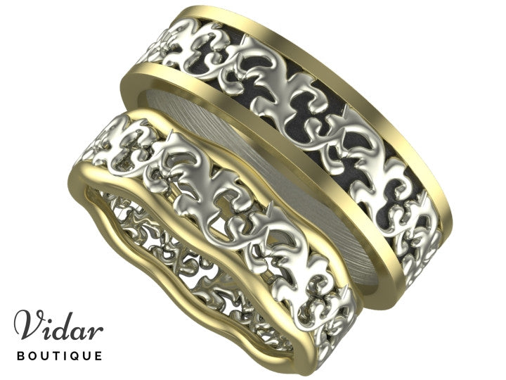 Unique Matching Wedding Bands