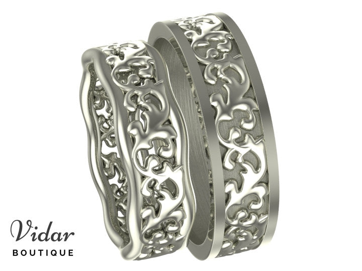 His And Hers Matching Wedding Rings