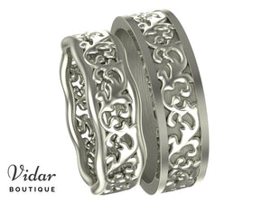 His And Hers Matching Wedding Rings