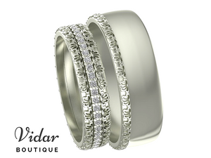 His and Hers Matching Wedding Bands