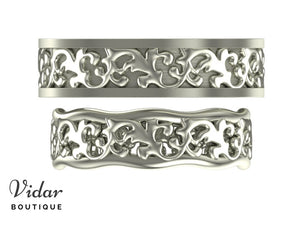 Matching Wedding Bands His And Hers