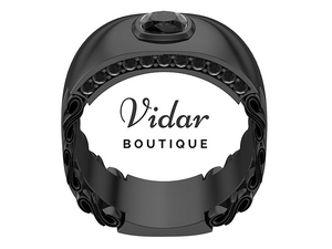 Black Diamond Wedding Band