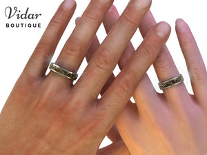 Unique Matching Wedding Rings His And Hers