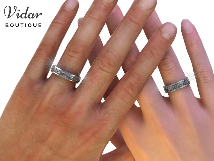 Matching Wedding Bands His And Hers