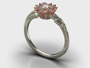 Flawless Diamond Engagement Ring