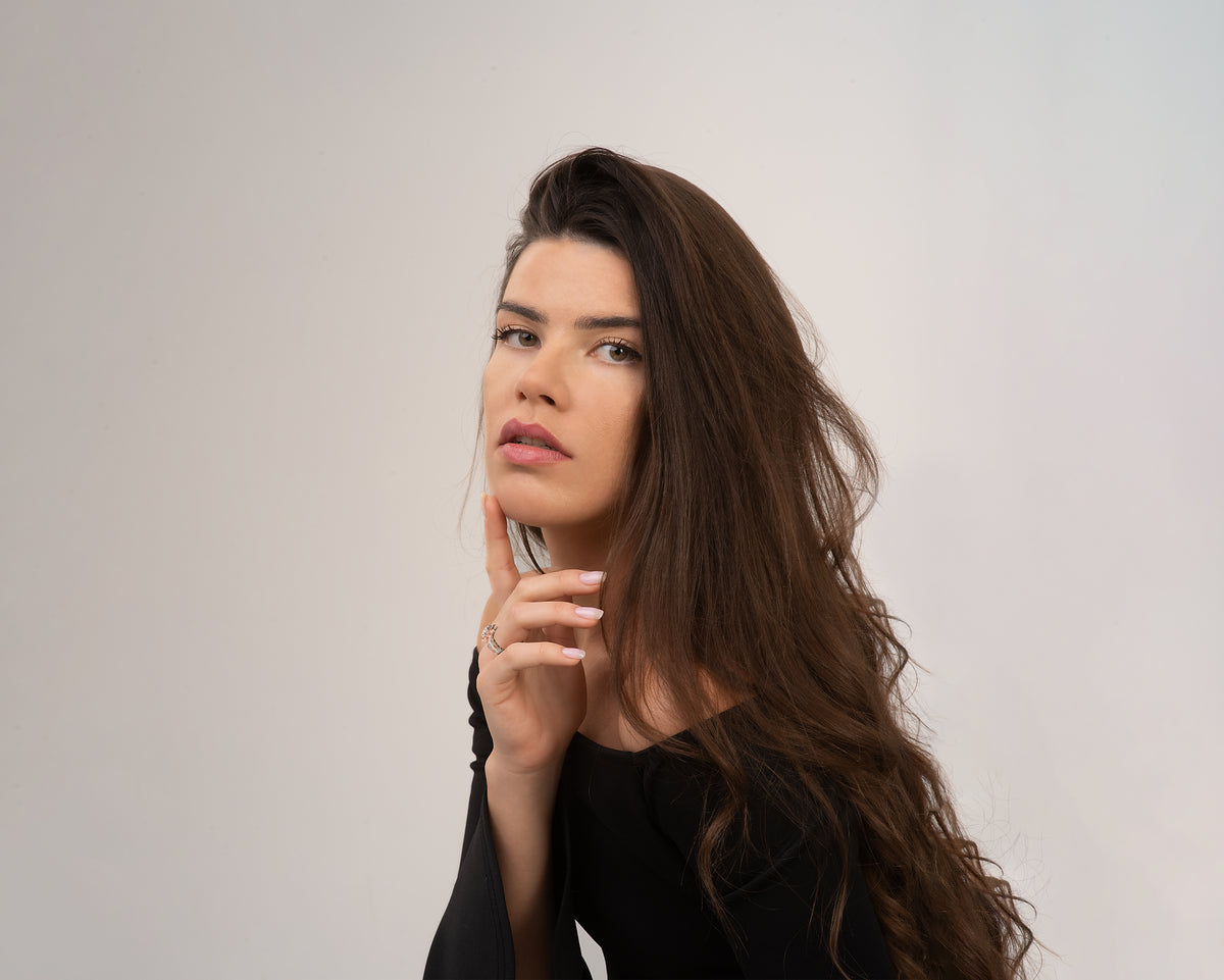 Unique Flower Diamond Wedding Ring Set